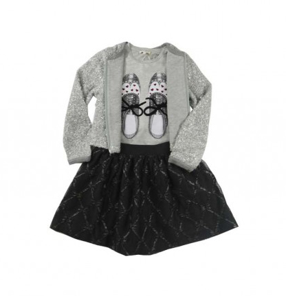 Look rockero de Miss Grant para niñas